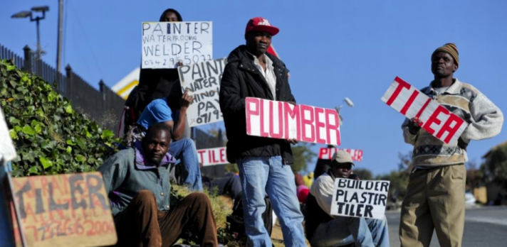 Unemployed in South Africa